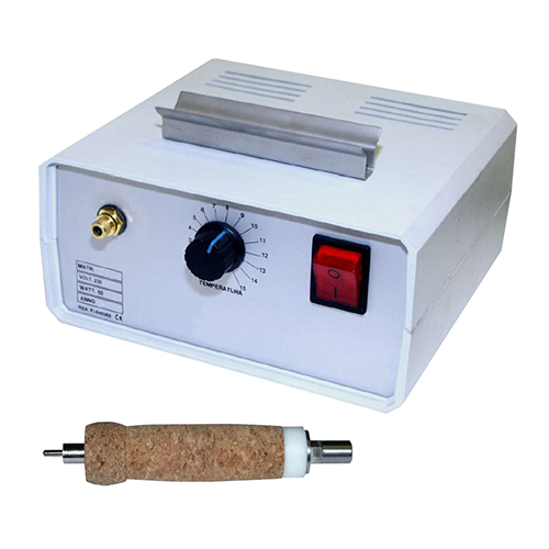 Thread Burner and Hot Edge Finishing Machine for Wallets and Leather Goods (Made in Italy)