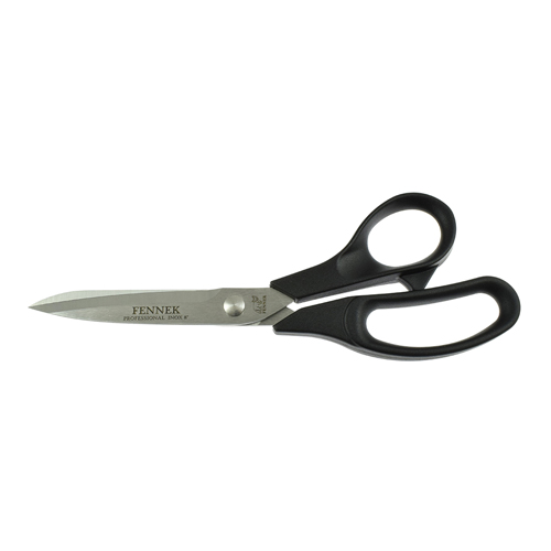 8.1/2" (21.5cm) Inox Tailor Scissors, Plastic Handles (FENNEK)