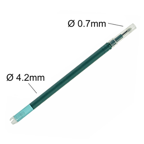 Erasable Ink Refill, Nib 0.7mm - Green