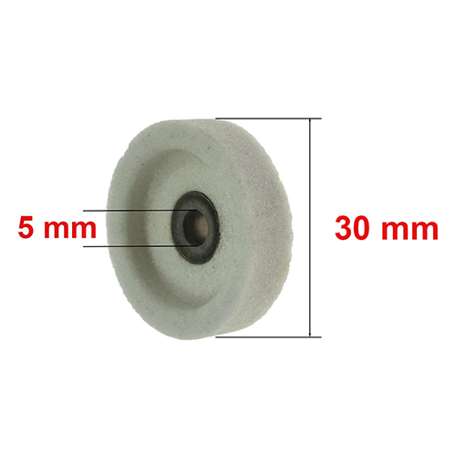 Grinding Wheel, Ø30mm, with Bushing KURIS BOM 100, 101 # 32104 (Genuine)