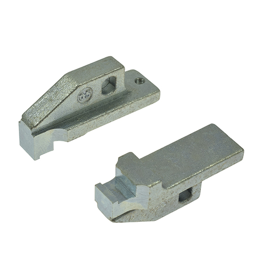 Interchangeable Dies for Applying Half-X Top Stops on Metal Zippers (Made in Italy)