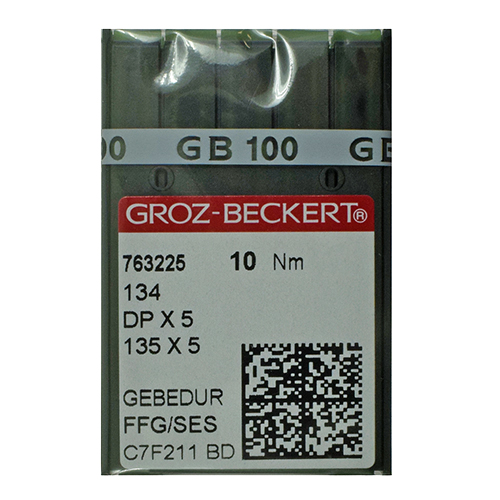 134 SES GEBEDUR | Agujas GROZ-BECKERT | DPX5 FFG GEBEDUR