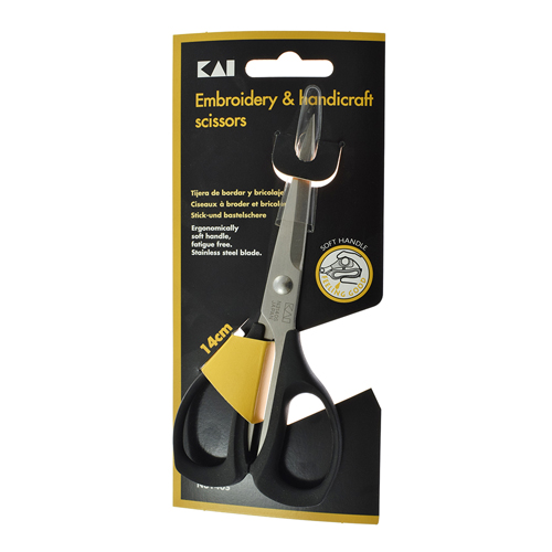 3140S KAI | Embroidery & Handicraft Scissors, 140mm