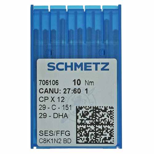 29-DHA | Sewing Needles Schmetz 151-S | Canu: 27:60 1