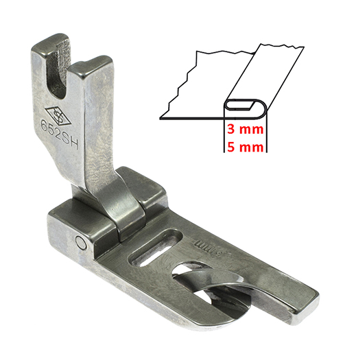 16515 | Upturn Double Fold Hemmer Foot Zig-Zag # 652SH (YS)