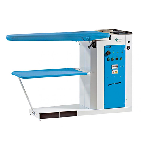 Andromeda/V | Ironing Table 120x40cm, Vacuum, Heated, and Steaming Functions with Iron, Without Boiler (Battistella)