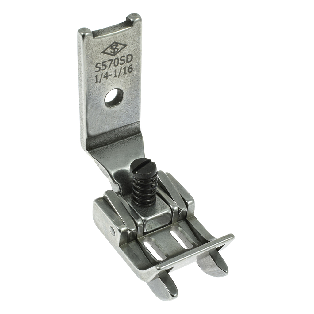 13618 | 2-Needle Brassiere Foot, Double Guide 1/16" # S570SD (YS)