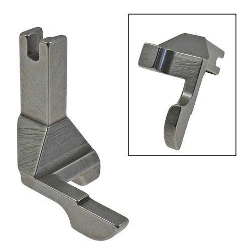 14025 | Right Needle Outer Cording Foot for Shoulder DURKOPP-ADLER 267, 269, JUKI LU-1342 (Made in Italy)