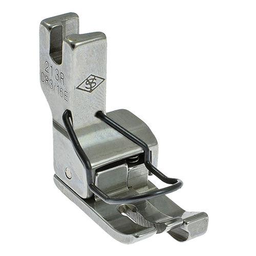 3/16" Right Compensating Foot with Finger Guard # CR3/16E-G (213R) (YS)