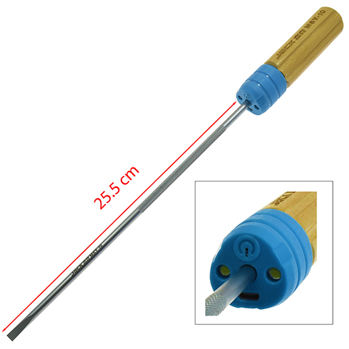 Destornillador con Luz LED – 25,5 cm (10") Punta Plana 6 mm JACK # 811765 (Original)