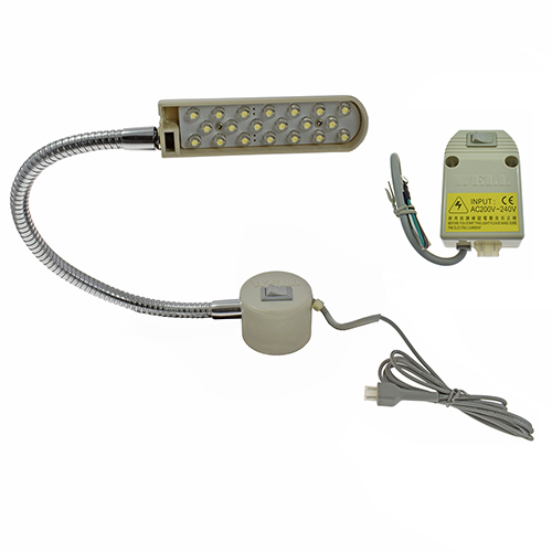 Magnetic LED Light 20 LED 12V 1W with a Separate Transformer, 33cm Wire # DS-88M2