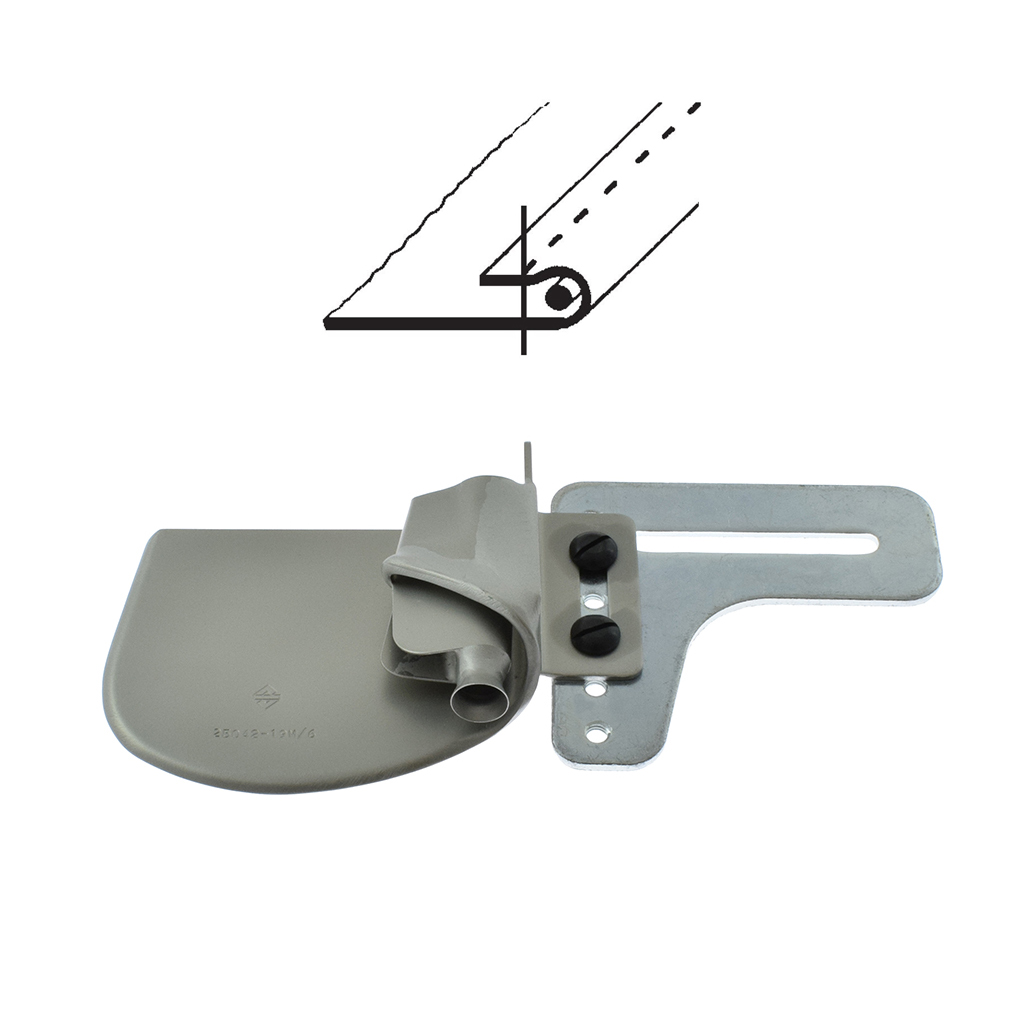 25042 (F19 M) | Single Upturn Cording Hemmer (Made in Italy)
