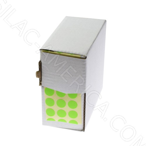 Defect Identification Sticker Ø 1 cm - FLUORESCENT GREEN (5000 Pcs)