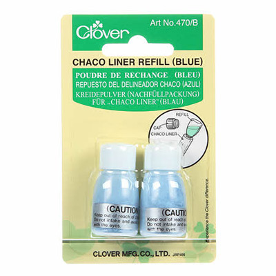 Chaco Liner Refill - BLUE - 2.8 gr (2 Pcs) Clover # 470/B