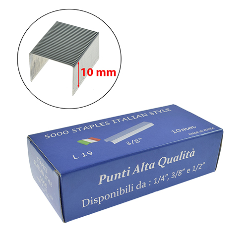 Grapas BATES L19-3/8" - 10 x 11 mm (5000 uds)