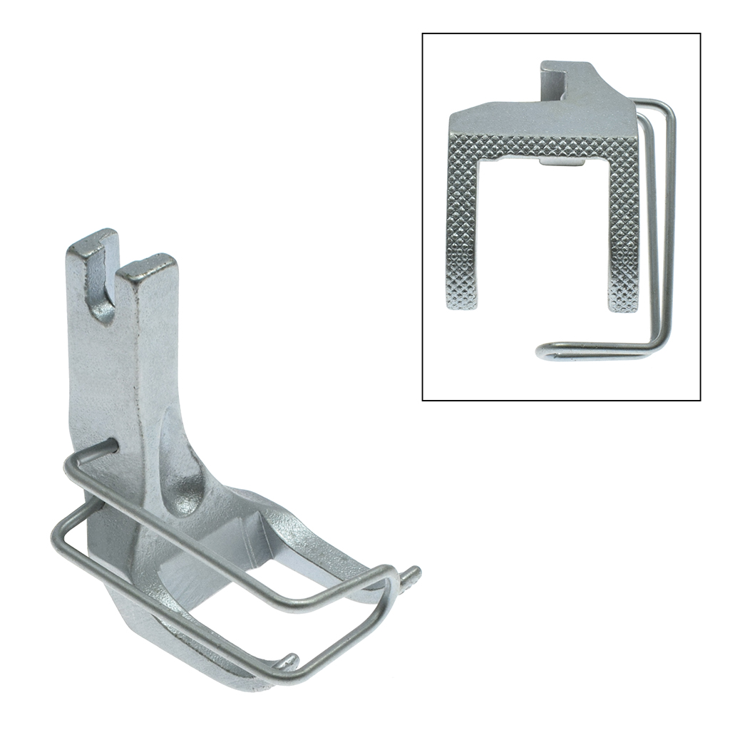13996 | 2-Needle Outside Presser Foot ADLER 167, 267, 268 (Made in Italy)