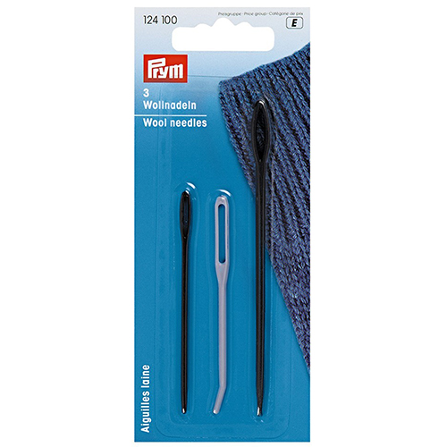 Agujas de Plástico para Lana PRYM # 124100 (3 Pcs)