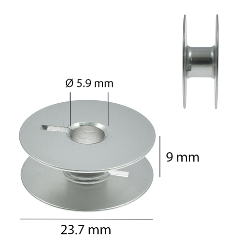 Aluminum Bobbin PFAFF 418 # 91-168178-05 (DONWEI)