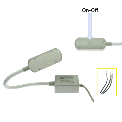 Sewing Machine Led Light With Touch Dimmable Switch 30 LED (3W) 110V-250V # 830C