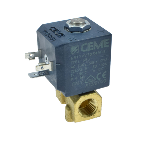 Water / Air Solenoid Valve CEME # 6612