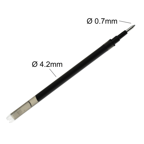 Erasable Ink Refill, Nib 0.7mm - Black