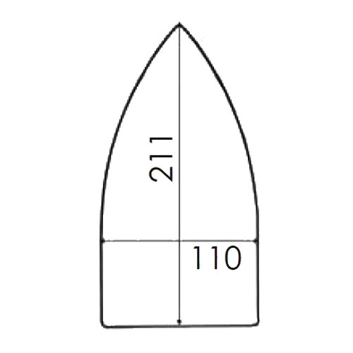 Reinforced PTFE Soleplate for Iron ESSE 85; LANU