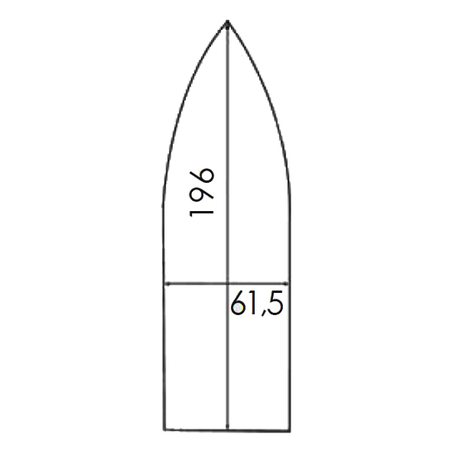 Reinforced PTFE Soleplate for Iron NAOMOTO HSP 320