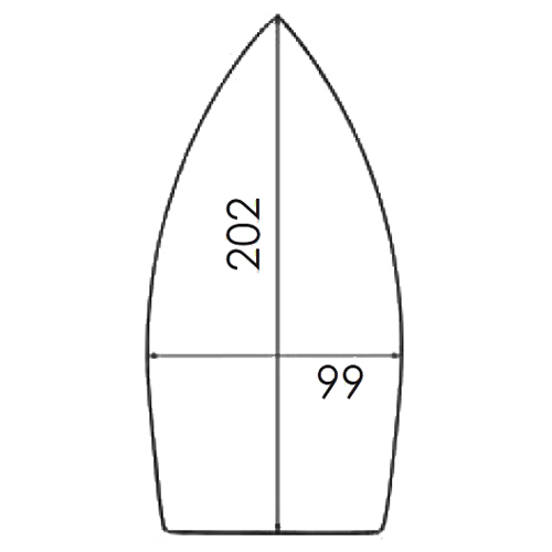 Suela de PTFE Reforzada para Plancha NAOMOTO HSP420