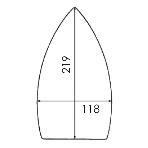 Reinforced PTFE Soleplate for Iron STIR MAXI; STIROLUX (Big)