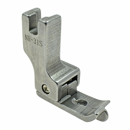 Concealed Seam Right Compensating Foot with Fixed Guide # NR-31S