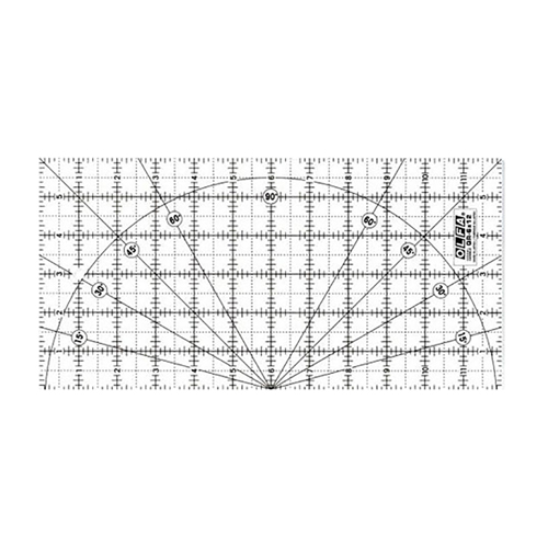 Ruler 6"x12" # QR-6X12 (OLFA)