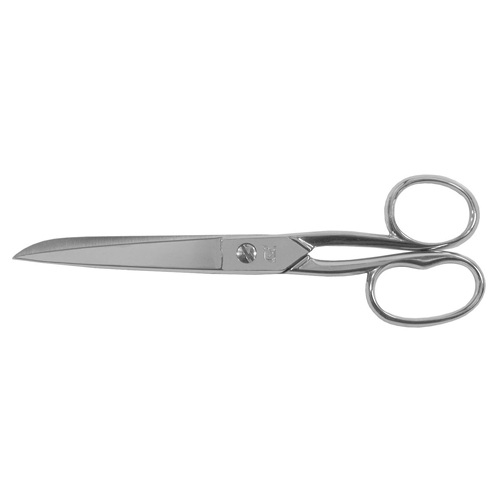 Nickel-Plated Sewing Scissors 15.2cm (6") - Made in Italy (FENNEK)