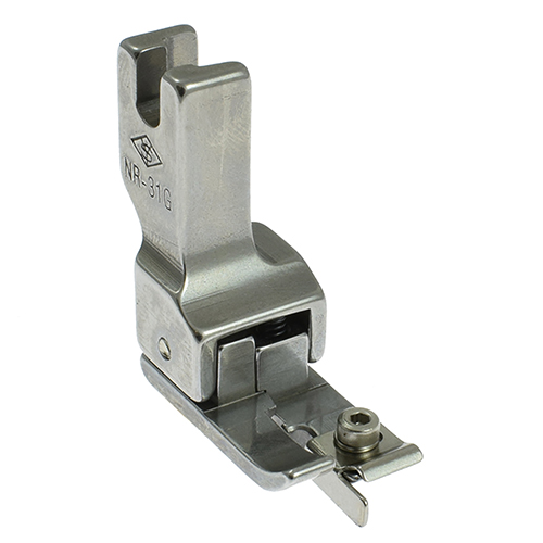 Adjustable Concealed Seam Compensating Foot # NR-31G (YS)