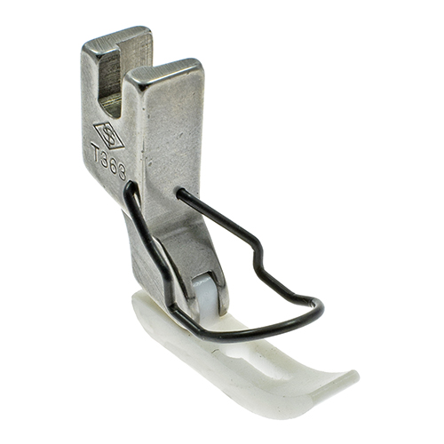 6mm PTFE Zipper Presser Foot with Finger Guard # T363-G (YS)