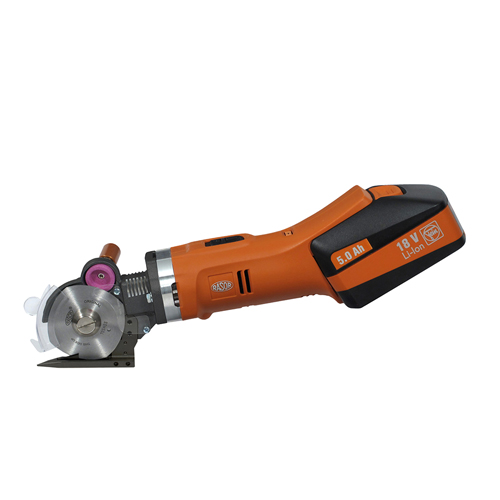 Zero702 - RASOR | Cordless Rotary Cutting Machine, Ø 70mm , 4-Sided Blade - 18V, 6.0 Ah Li-Ion®, 400 W