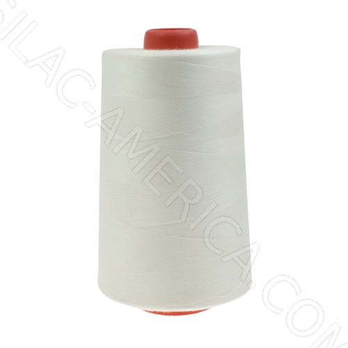 White | Polyester Sewing Thread, 10000 yards/spool 