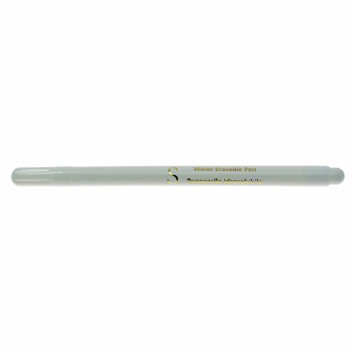 Water Erasable Pen (White) for Fabric and Leather