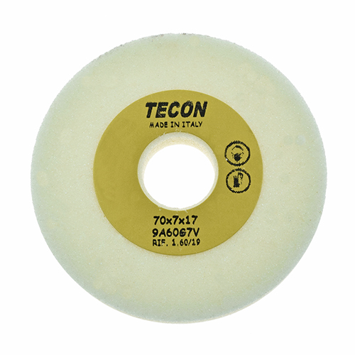 Gring Wheel, White 70x7x17.5mm without Compass TECON # MOL. BIA. 70X7X17,5