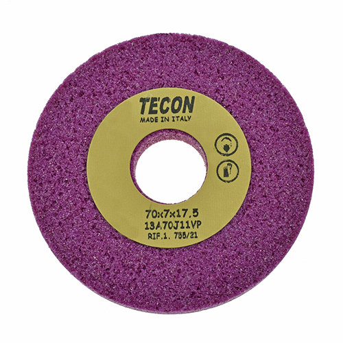 Porous Gring Wheel, Purple 70x7x17.5mm without Compass TECON # MOL. RUB. P 70X7X17,5