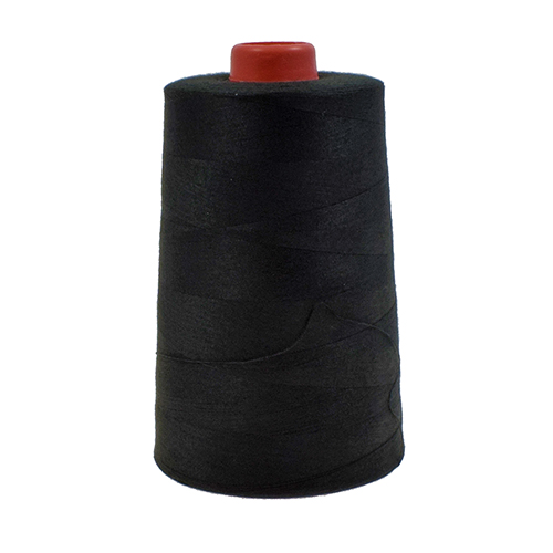 Black | Polyester Sewing Thread, 10000 yards/spool (9144 Meters)