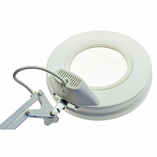 LED 100 Lamp with Magnifying Lens (3X) # LF3 (Made in Italy)