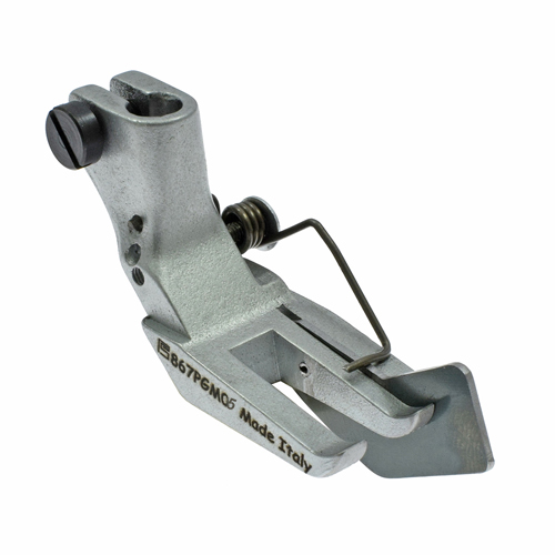 Outer Presser Foot with 5mm Right Moving Guide ADLER 467, 767, 867, LU-2200N # 867PGM05 (Made in Italy)