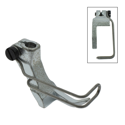 Outer Presser Foot for Binding (Right), Fits 8mm Feed Dog ADLER 367, 467, 767 # B8-C (Made in Italy)