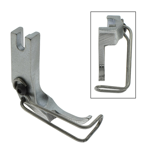 Outer Presser Foot, Left - Smooth - ADLER 67 # 0067 220793/11 (Made in Italy)