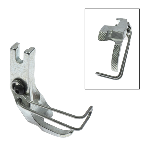 Piping Outer Presser Foot 2mm DURKOPP-ADLER 267, 269, JUKI LS-1342, LU-1508 # 67E02/SC (Made in Italy)