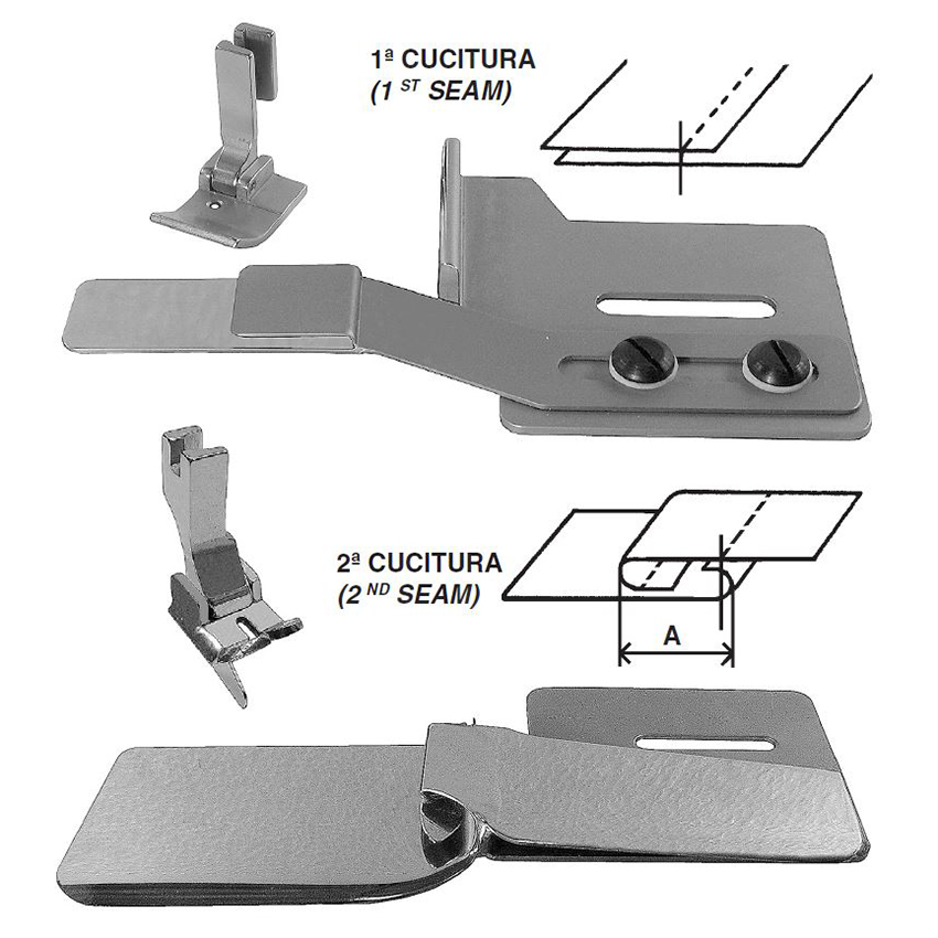 25179 L | Shirt Yoke Attachment - Light Materials (F338 L) - Made in Italy