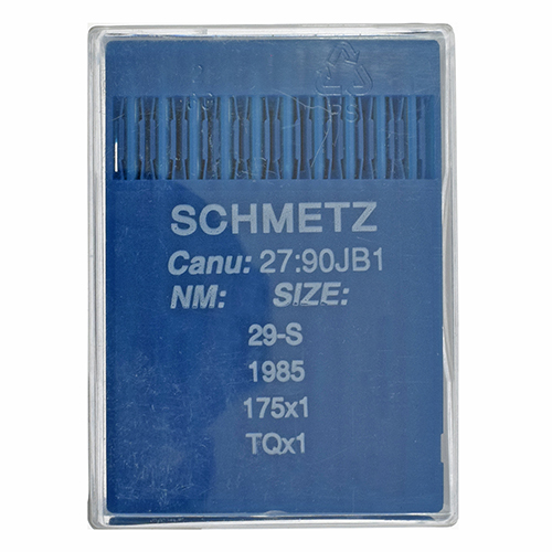 1985 | Agujas Schmetz 29-S, 175x1 | CANU: 27:90JB 1