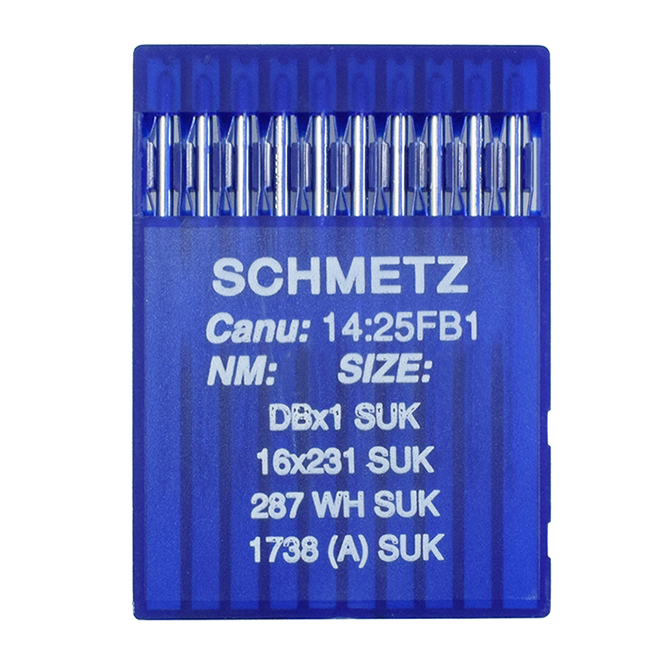 1738A SUK Sewing Needle Schmetz DBx1 SUK - 16x231 SUK - 287 WH SUK | CANU: 14:25FB 1