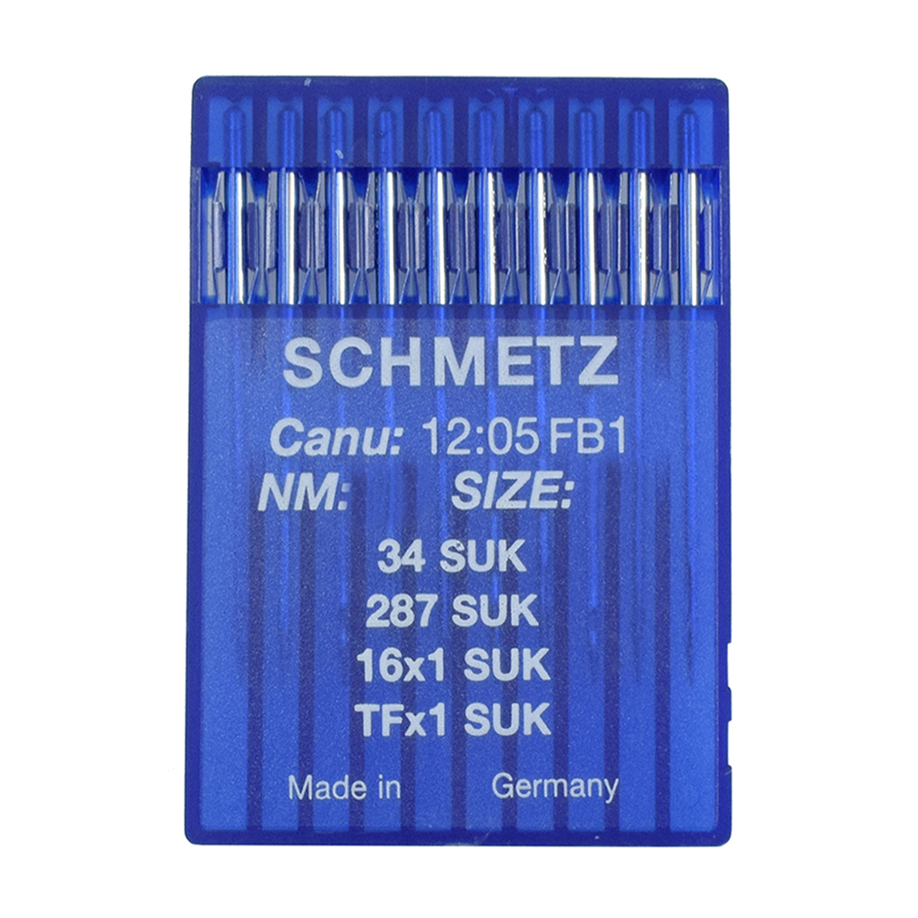 287 SUK | Sewing Needle Schmetz 34 SUK; 16x1 SUK | CANU: 12:05FB 1