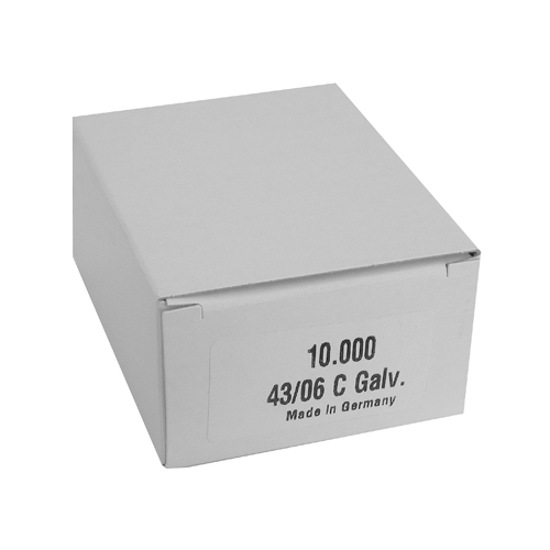 43/6 RAPID | Staples 6x10mm (10,000 pcs/box)